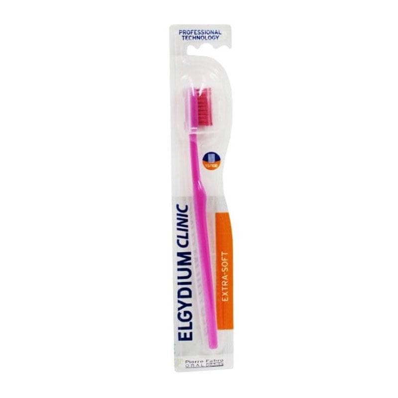 Φωτογραφία προϊόντος: Elgydium Clinic Extra Soft 15/100 Πολύ Μαλακή Οδοντόβουρτσα 1τεμ. Ροζ