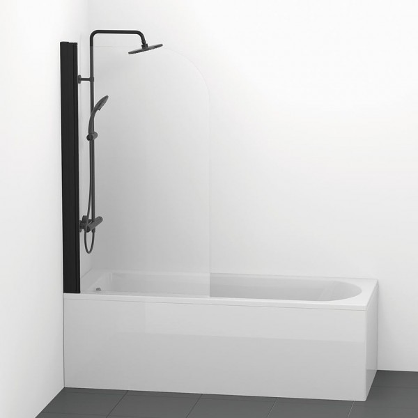 Φωτογραφία προϊόντος: Ideal standard Connect 2 Round T9924V3 Silk Black Μονόφυλλο ανοιγόμενο Panel για μπανιέρα 80X140