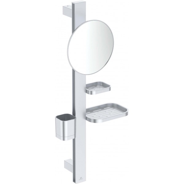 Φωτογραφία προϊόντος: Ideal Standard ALU+ Beauty Bar S Καθρέπτης μπάνιου BD589SI Silver Φ 20