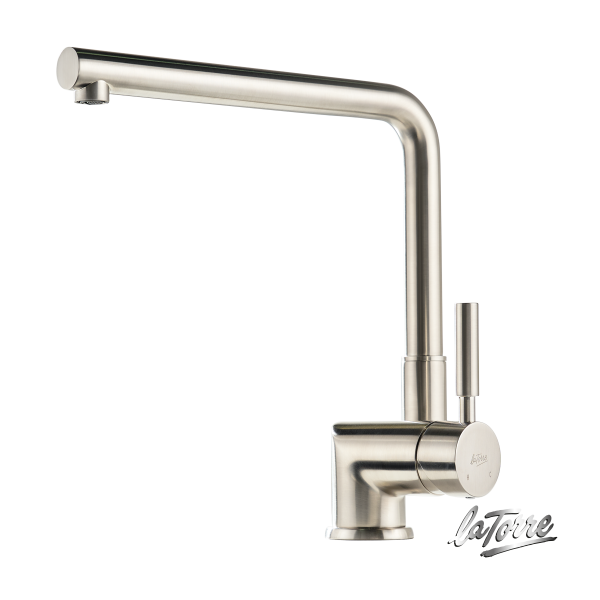 Φωτογραφία προϊόντος: La Torre Tech 12115-110 inox Μπαταρία Κουζίνας με περιστρεφόμενο / ανακλινόμενο ρουξούνι.