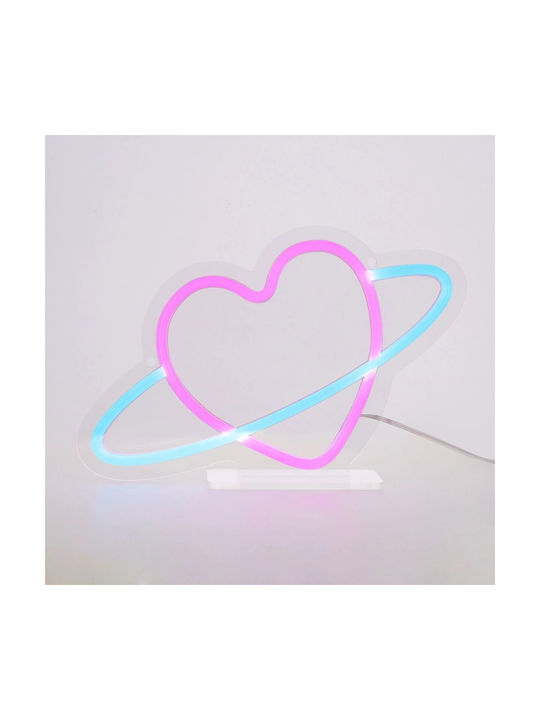 Φωτογραφία προϊόντος: LEGAMI NEON-EFFECT LED SIGN - IT S A SIGN - PLANET HEART