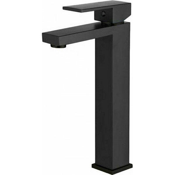 Φωτογραφία προϊόντος: Karag Praxis Delos E02FA382H-BL Black Mat Μπαταρία Νιπτήρος Υψηλή