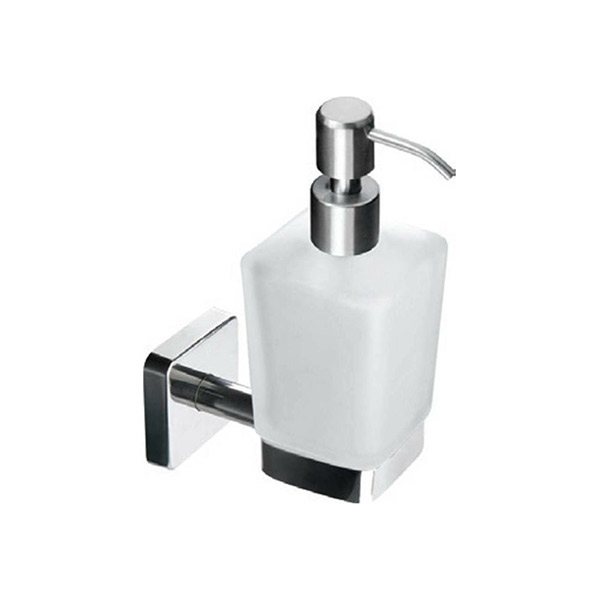 Φωτογραφία προϊόντος: Karag Quattro Chrome Επιτοίχιο Dispenser Γυάλινο Ασημί 4801