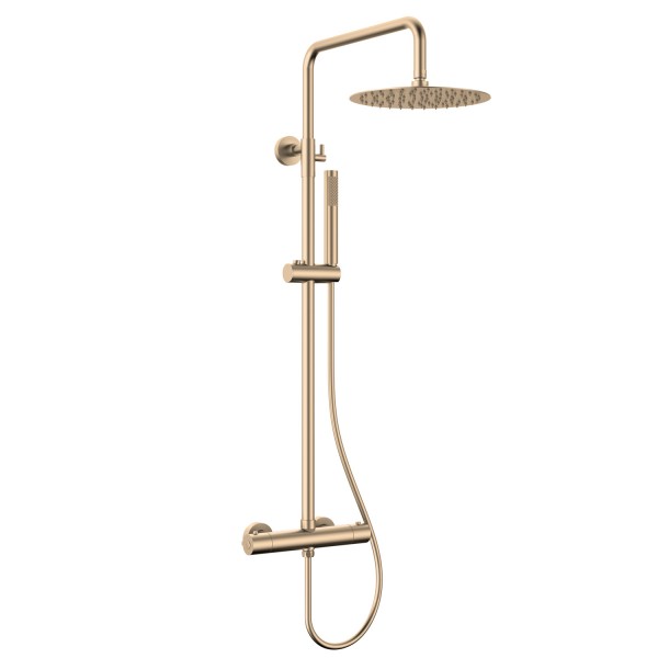 Φωτογραφία προϊόντος: KARAG ARTEMIS Rose Gold SC418M 1236 Θερμοστατική μπαταρία σταθερού ντους ARTEMIS Rose Gold SC418M 1236