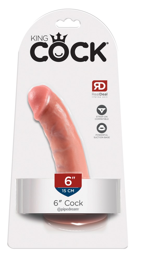 Φωτογραφία προϊόντος: KING COCK 6" COCK FLESH 15.2 CM