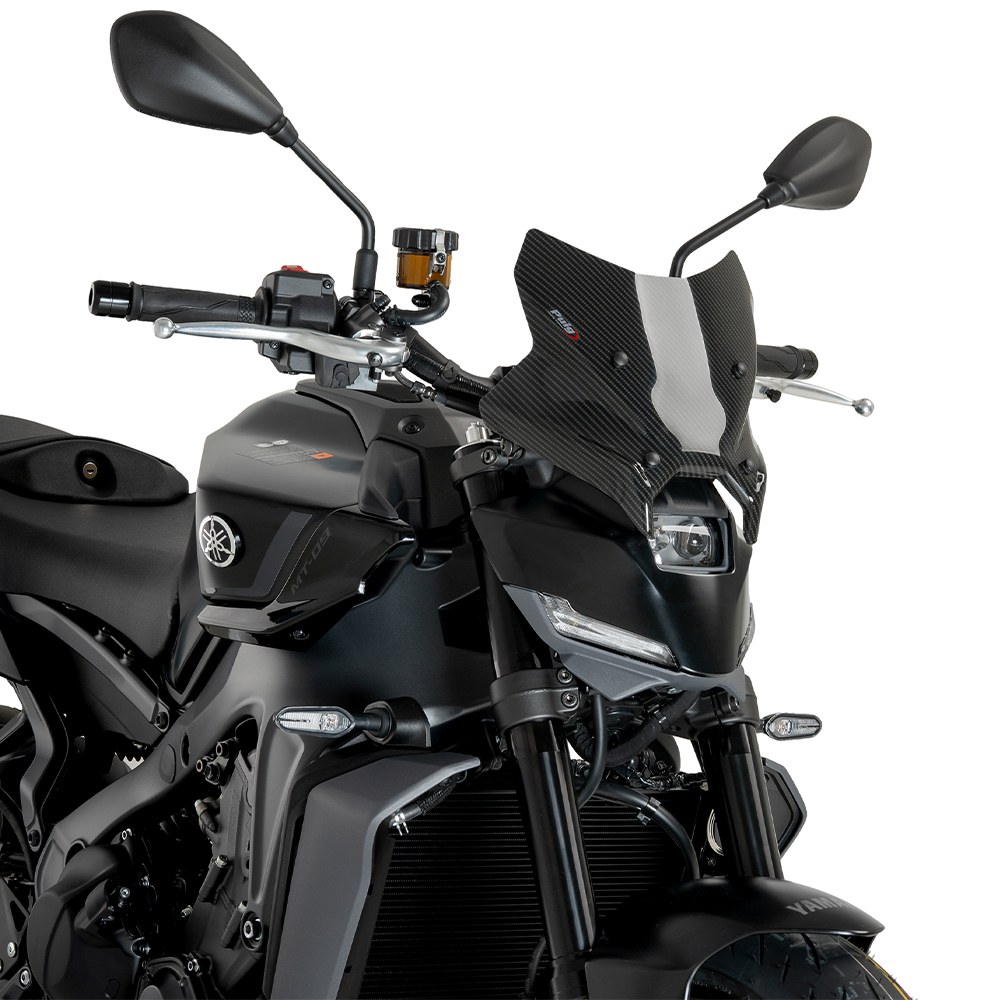 Φωτογραφία προϊόντος: ΖΕΛΑΤΙΝΑ CARBON WINDSHIELD NEW GENERATION SPORT ΓΙΑ YAMAHA MT-09 / MT-09 SP '24-'25 22077C | PUIG