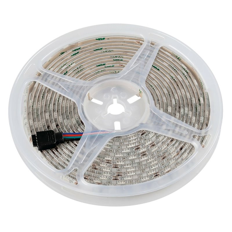 Φωτογραφία προϊόντος: ΤΑΙΝΙΑ RGB 12V 350SMD LED ΕΥΚΑΜΠΤΗ ΜΕ ΑΥΤΟΚΟΛΛΗΤΗ ΤΑΙΝΙΑ 3M ΚΑΙ ΦΙΣ 4 PIN 500cm