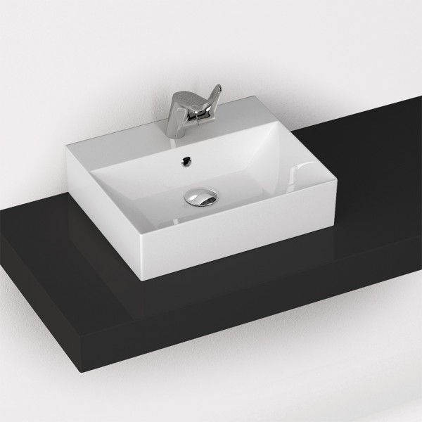 Φωτογραφία προϊόντος: Bianco Ceramica Tetra N 32050 50x42cm Λευκός Eπιτραπέζιος Nιπτήρας