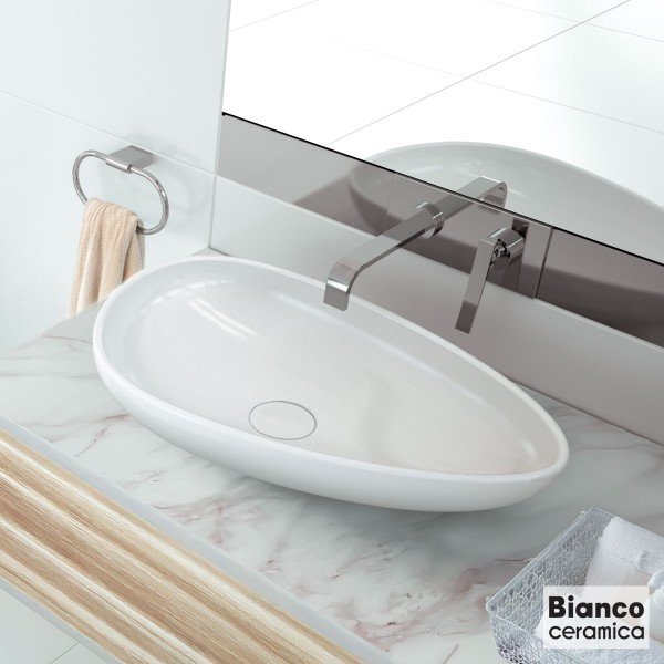 Φωτογραφία προϊόντος: BIANCO CERAMICA MONZA ΝΙΠΤΗΡΑΣ 58x37 WHITE 528-31140-300