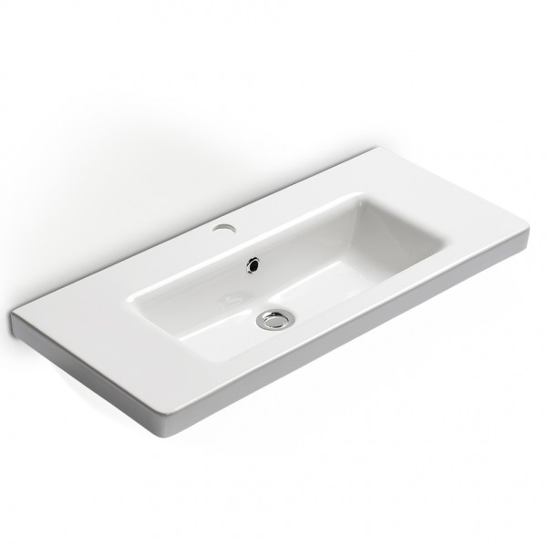 Φωτογραφία προϊόντος: Bianco Ceramica 35080 80x35 cm Λευκός Νιπτήρας Μπάνιου