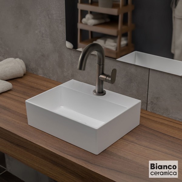 Φωτογραφία προϊόντος: BIANCO CERAMICA TETRA ΝΙΠΤΗΡΑΣ 29,5x23,5 WHITE 528-34700-300