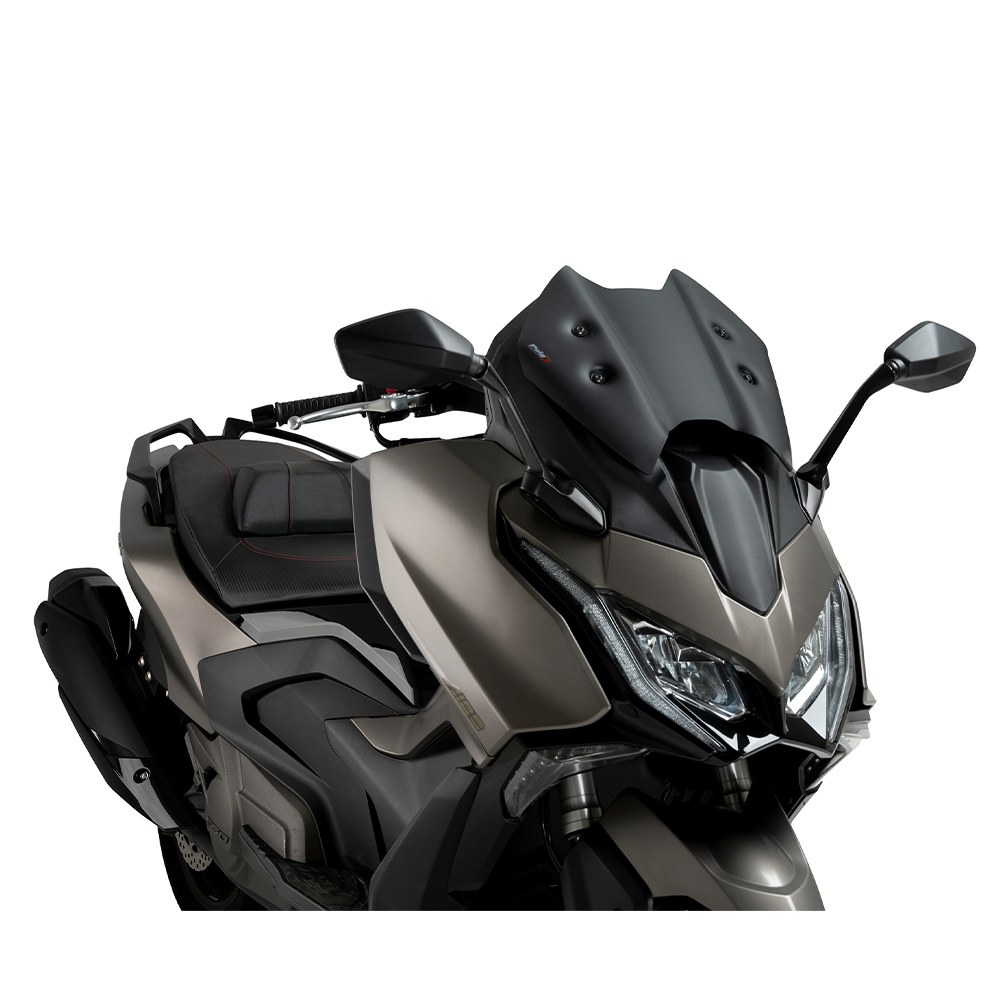 Φωτογραφία προϊόντος: ΖΕΛΑΤΙΝΑ MATTE BLACK WINDSHIELD V-TECH LINE SPORT ΓΙΑ KYMCO AK550 PREMIUM '24-'25 22048J | PUIG