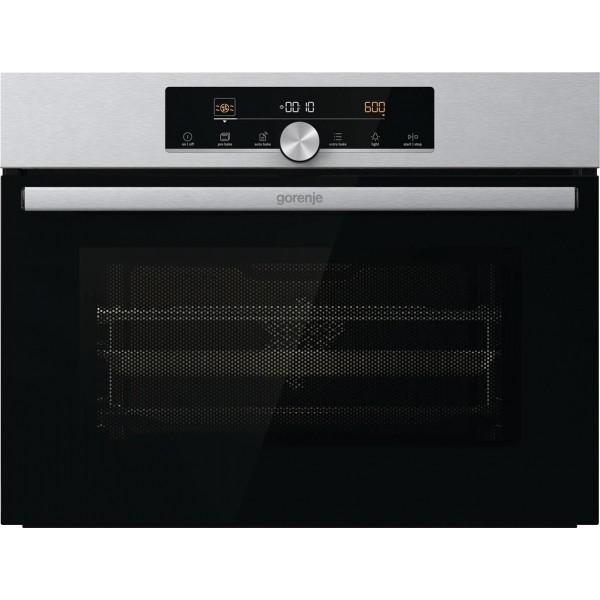 Φωτογραφία προϊόντος: Gorenje 034071001 Εντοιχιζόμενος Φούρνος COMPACT Μικροκυμάτων με Grill 50lt Π45.5xΒ54.6xΥ59.5cm Inox BCM4547A10X