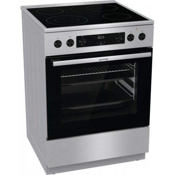 Φωτογραφία προϊόντος: Gorenje GECS6C70XPA Κουζίνα 71lt με Κεραμικές Εστίες Π60εκ. Inox 034063601