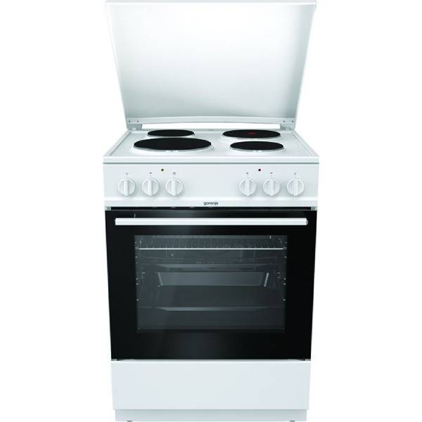 Φωτογραφία προϊόντος: Gorenje GE6A40WB-741017 Λευκή Κουζίνα Ηλεκτρική 71Lt 85x60x60cm Με 9 Προγράμματα Λειτουργίας 034064301