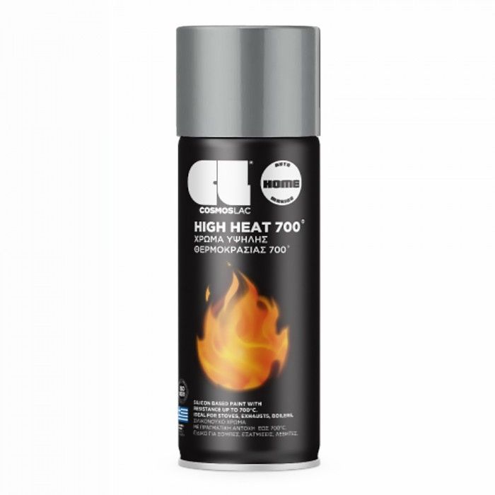 Φωτογραφία προϊόντος: Σπρέι COSMOS LAC HIGH HEAT ΑΣΗΜΙ Νo350 400ml