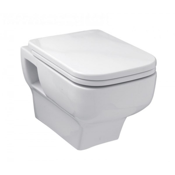 Φωτογραφία προϊόντος: Huida Verona 51x34.5x38.3h Λεκάνη Κρεμαστή με Κάθισμα Softclose (17-1319)