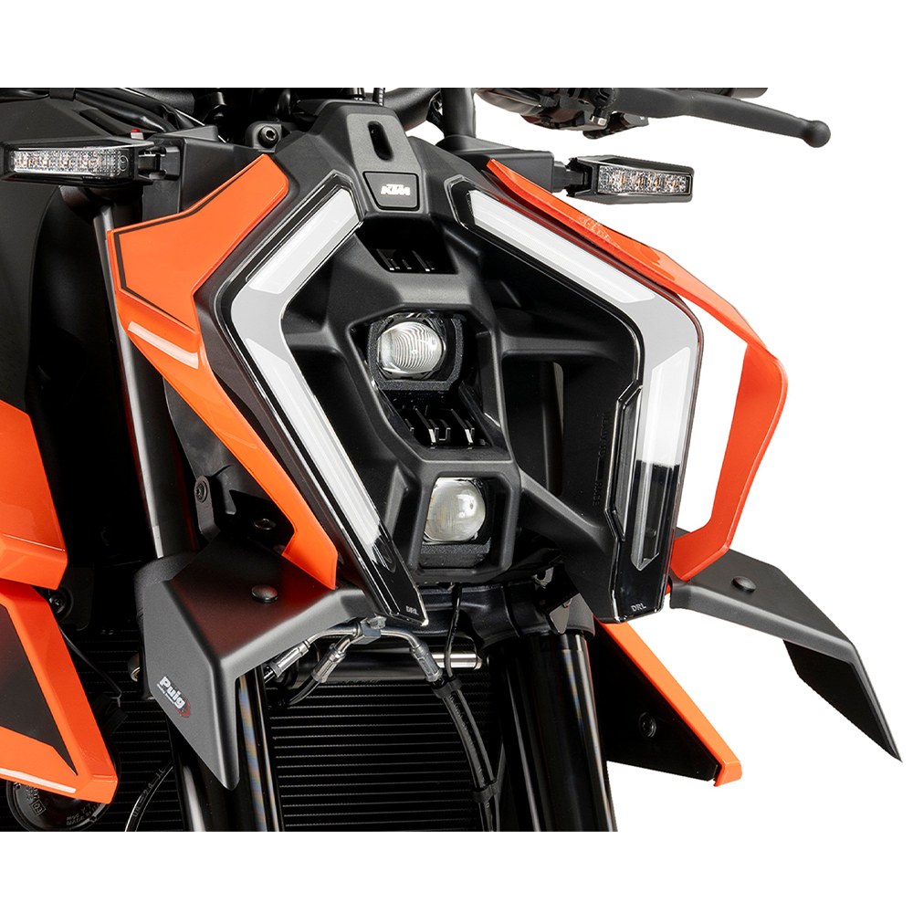 Φωτογραφία προϊόντος: ΜΠΡΟΣΤΙΝΑ SPOILERS DOWNFORCE NAKED FRONTAL MATTE BLACK ΓΙΑ KTM 990 DUKE/R '24-'25 22178J | PUIG
