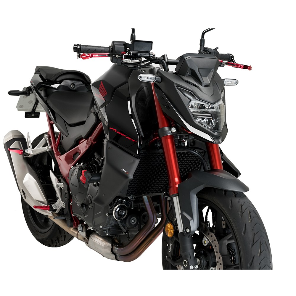 Φωτογραφία προϊόντος: ΠΛΑΪΝΑ SPOILERS BLACK DOWNFORCE NAKED SIDE SPOILERS MATTE BLACK ΓΙΑ HONDA CB750 HORNET '23-'24 21533J | PUIG