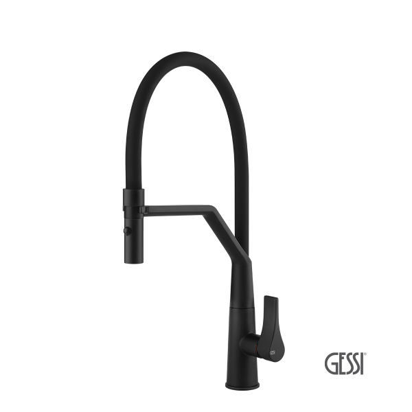 Φωτογραφία προϊόντος: GESSI PROTON 17191G-299 BLACK MATT ΜΠΑΤΑΡΙΑ ΚΟΥΖΙΝΑΣ ΜΕ ΑΠΟΣΠΩΜΕΝΟ ΝΤΟΥΣ