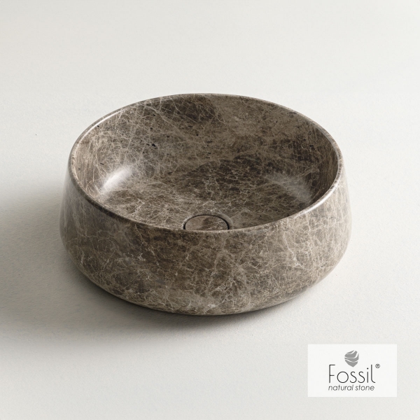 Φωτογραφία προϊόντος: FOSSIL NATURAL STONE ΝΙΠΤΗΡΑΣ ΜΑΡΜΑΡΙΝΟΣ OPUS Φ42 H.14 EMPERADOR PALE DR42-524