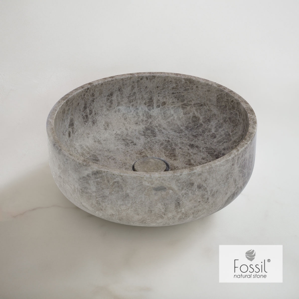 Φωτογραφία προϊόντος: FOSSIL NATURAL STONE THALO ΝΙΠΤΗΡΑΣ ΜΑΡΜΑΡΙΝΟΣ Φ39 H.14 EMPERADOR PALE DR39-524
