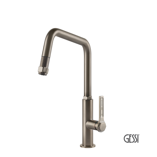 Φωτογραφία προϊόντος: GESSI OFFICINE 60053-149 INOX ΜΠΑΤΑΡΙΑ ΚΟΥΖΙΝΑΣ ΜΕ ΣΥΡΟΜΕΝΟ ΝΤΟΥΣ