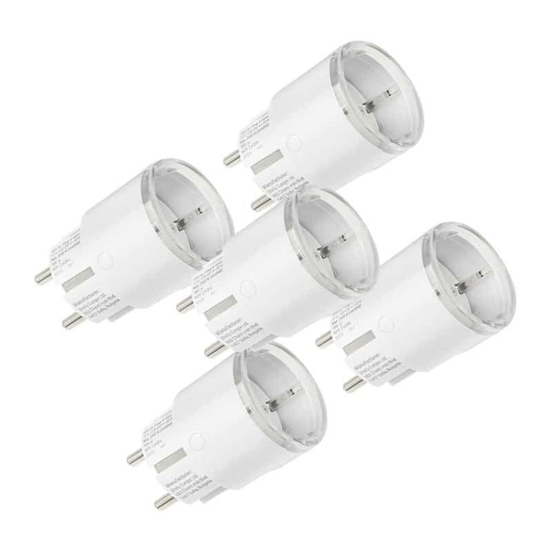 Φωτογραφία προϊόντος: Set of 5 Shelly Plug S MTR Gen3 Smart Outlet (Black)
