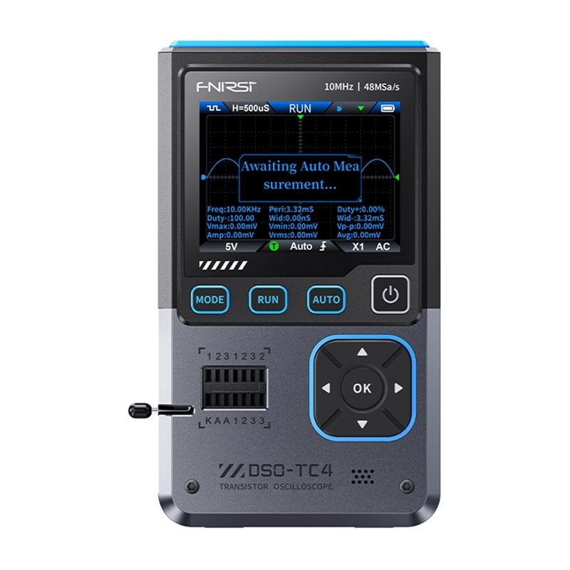 Φωτογραφία προϊόντος: FNIRSI DSO-TC4 3in1 mini portable oscilloscope