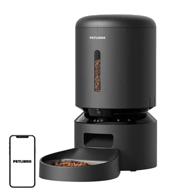Φωτογραφία προϊόντος: PetlibroGranary Camera Feeder Single Tray, 5L (black)