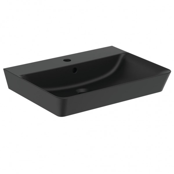 Φωτογραφία προϊόντος: Ideal Standard Connect Air - Νιπτήρας, Cube 60 x 46 cm, 1 οπής E0298V3 Silk Black