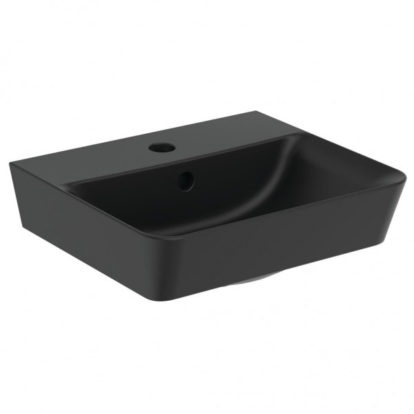 Φωτογραφία προϊόντος: Ideal Standard Connect Air - Νιπτήρας, Cube 40 x 35 cm, 1 οπής E0307V3, σε μαύρο χρώμα Silk Black