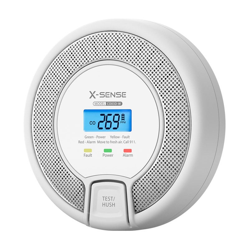 Φωτογραφία προϊόντος: X-Sense CO-3D-W Link+ Interlinked Carbon Monoxide Detector