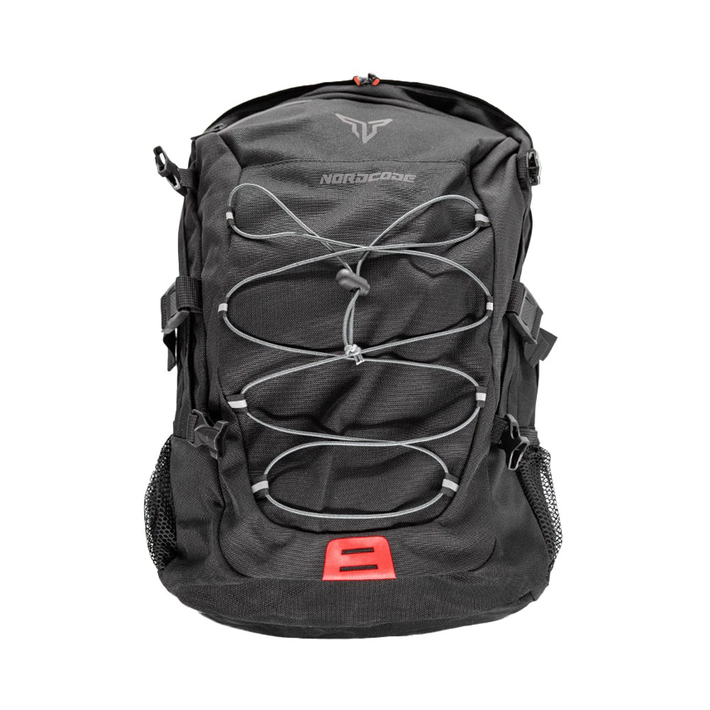 Φωτογραφία προϊόντος: ΣΑΚΙΔΙΟ ΠΛΑΤΗΣ X-RIDER BAG BLACK/RED 35L | NORDCODE