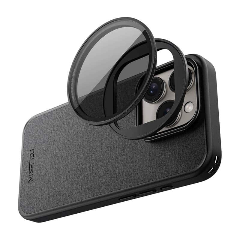 Φωτογραφία προϊόντος: Magnetic CPL lens filter 58mm Telesin for iPhone 15 Pro/Pro Max