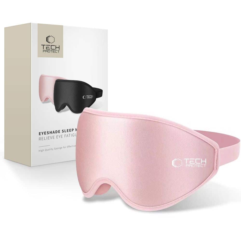 Φωτογραφία προϊόντος: Tech-Protect Eyeshade Memomy Foam Μάσκα Ύπνου - Ροζ