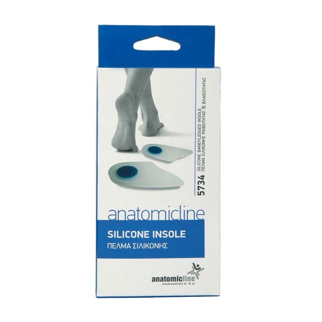 Φωτογραφία προϊόντος: Anatomic Line 5734 Πέλμα Σιλικόνης Ραιβότητας & Βλαισότητας