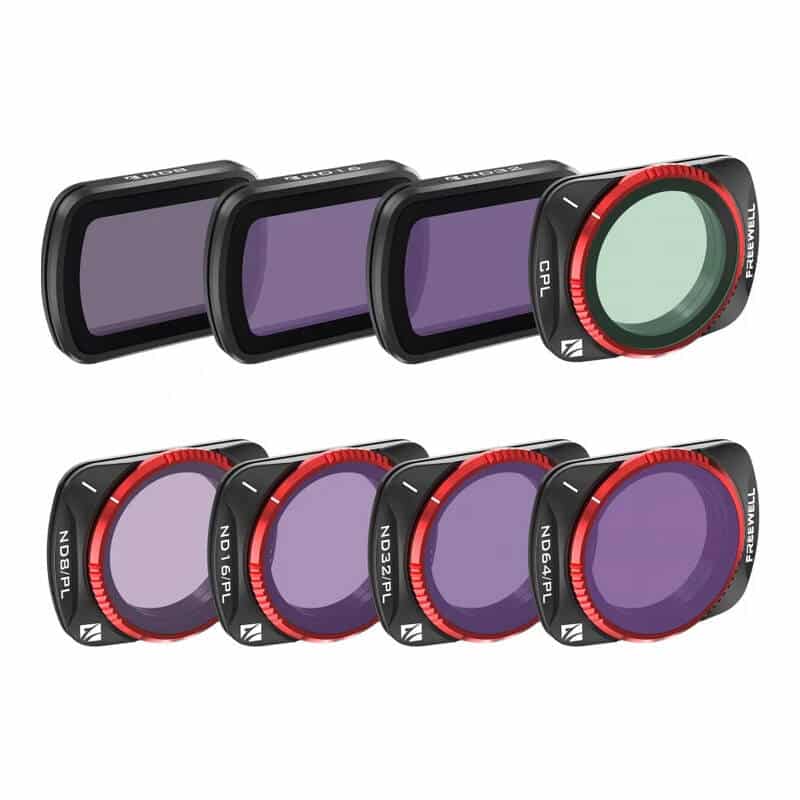 Φωτογραφία προϊόντος: Set of 8 filters Freewell DJI Osmo Pocket 3