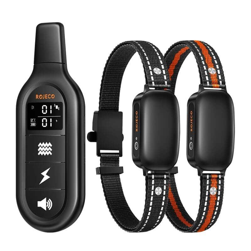 Φωτογραφία προϊόντος: RojecoPD521 1000m Dog Training Collar with 2 collars (black)