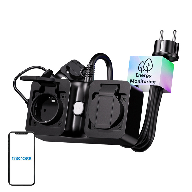 Φωτογραφία προϊόντος: Meross MOP320MA-EU WiFi smart power strip, outdoor, IP44 (Matter)