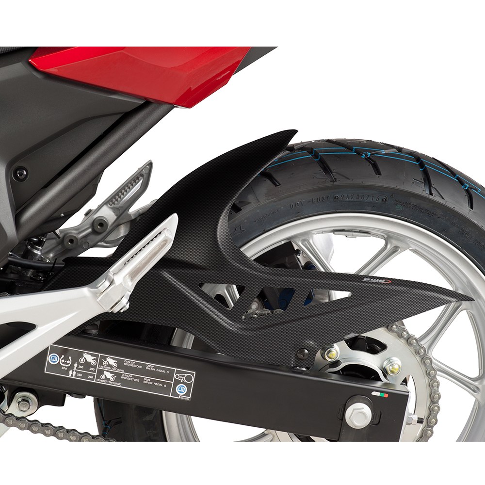 Φωτογραφία προϊόντος: ΛΑΣΠΩΤΗΡΑΣ CARBON LOOK REAR FENDERS ΓΙΑ HONDA NC750X '14-'25 6038C | PUIG