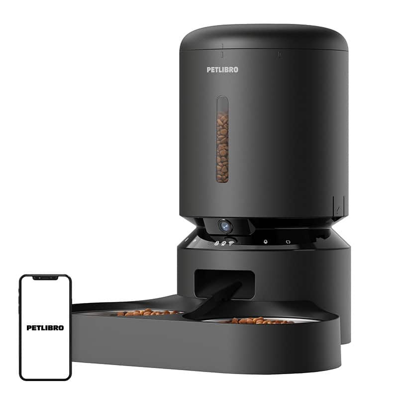 Φωτογραφία προϊόντος: Petlibro Granary Camera Feeder Double Tray, 5L (black)