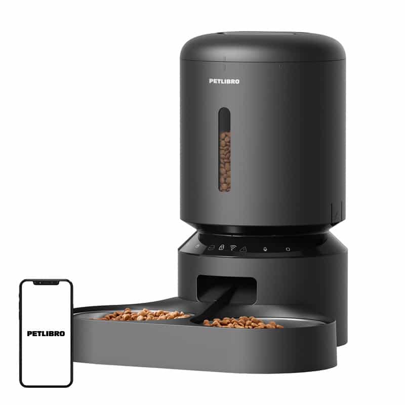 Φωτογραφία προϊόντος: Feeder Double Tray Petlibro Granary, WiFi 5L (black)