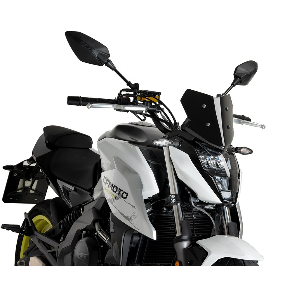 Φωτογραφία προϊόντος: ΖΕΛΑΤΙΝΑ ΜΑΥΡΗ WINDSHIELD NEW GENERATION SPORT ΓΙΑ CFMOTO 650 NK '21-'25 21653N | PUIG