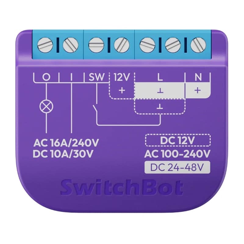 Φωτογραφία προϊόντος: SwitchBot Relay Switch 1 with Dry Contact