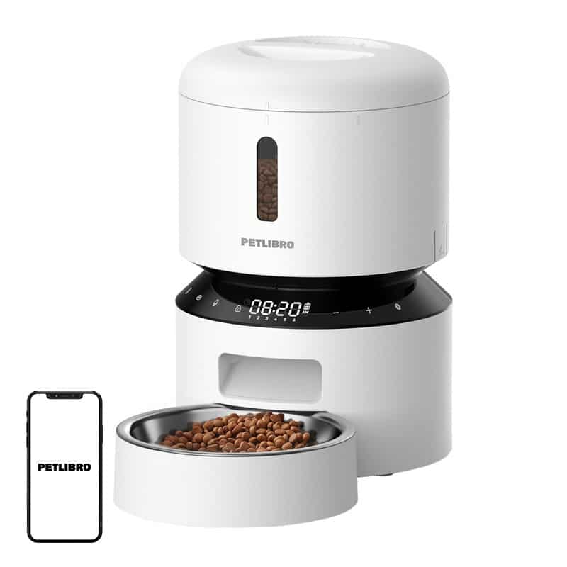 Φωτογραφία προϊόντος: PETLIBRO Granary 3L Pet Food Dispenser with Double Bowl (White)