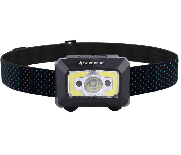 Φωτογραφία προϊόντος: Φακός κεφαλής Superfire X30 – 340 lm, USB, 5 λειτουργίες, 130 μ.