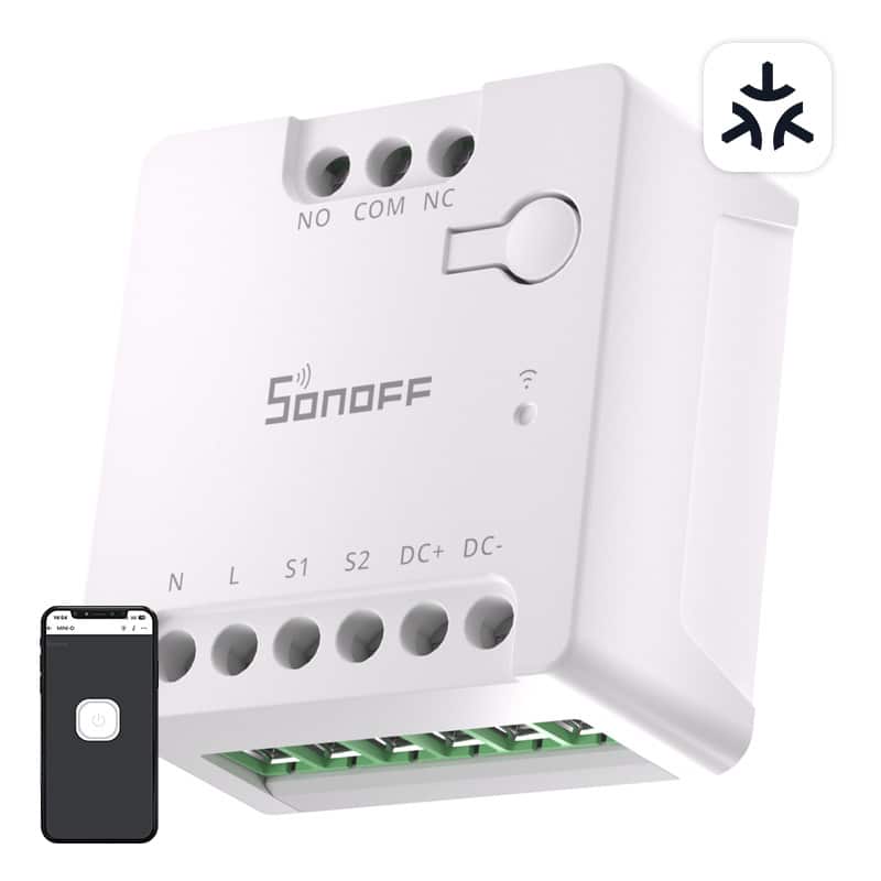 Φωτογραφία προϊόντος: SONOFF MINI-D Smart WiFi Matter Switch (AC/DC 12-48V, dry contact)