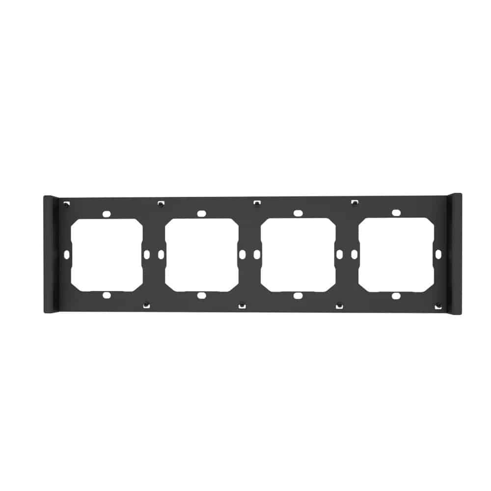 Φωτογραφία προϊόντος: Frame for M5 80 smart wall switch 4-way quadruple SONOFF M5-4C-80-F (dim gray)