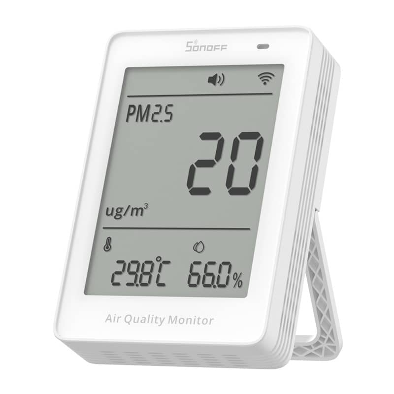 Φωτογραφία προϊόντος: Air Quality Monitor WIiFi LCD SONOFF AirGuard PM2.5 SAWF-07P